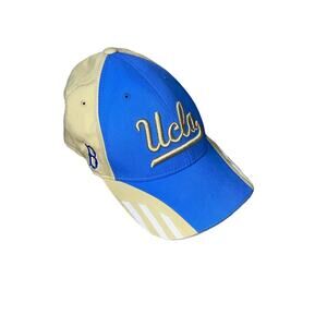 UCLA Bruins Hat Cap Fitted Adidas Flexfit University Of California Blue white